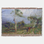 Walter Withers The Storm 1896 Deken (Voorkant)