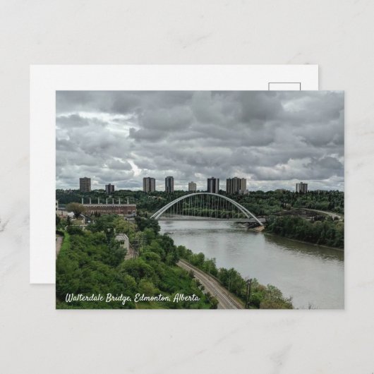 Walterdale Bridge Briefkaart (Voorkant / Achterkant)
