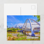 Walterdale Bridge, Edmonton, Alberta Briefkaart (Voorkant / Achterkant)