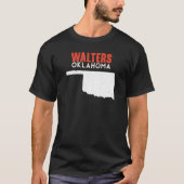 Walters USA State America Travel Oklahoman T-shirt (Voorkant)