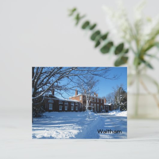 Waltham Briefkaart (Staand voorkant)