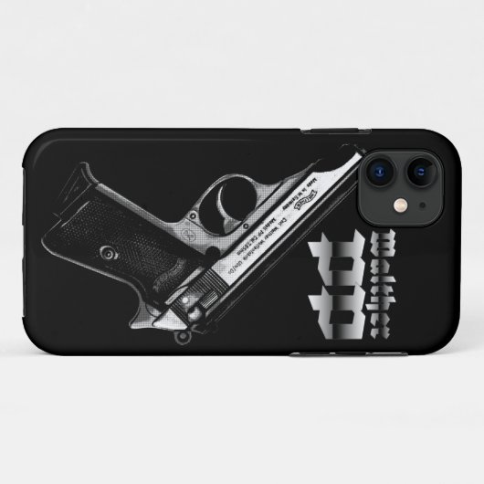 Walther PP Case-Mate iPhone Case (Achterkant (horizontaal))