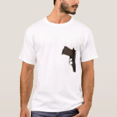 Walther PPK schouderhoes T-shirt (Voorkant)