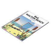 Walton Beach, Essex strandreisposter Notitieboek (Linkerzijde)