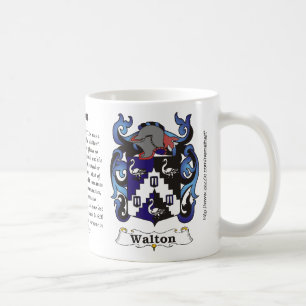 Walton Family Coat of Arms mok