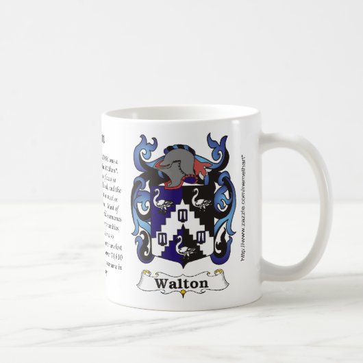 Walton Family Coat of Arms mok (Rechts)