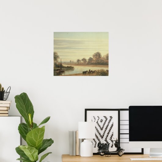 Walton on Thames Poster (Thuiskantoor)