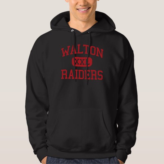 Walton - Raiders - High School - Marietta Georgia Hoodie (Voorkant)