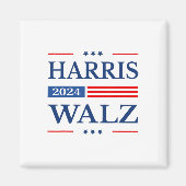 Waltz 2024 Kamala Harris 2024 Tim Waltz 2024 USA F Magneet (Voorkant)
