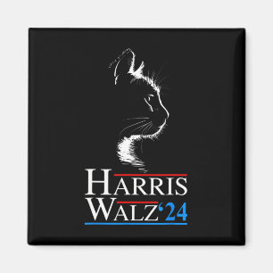 Waltz 2024 Kattenverkiezing Kamala Harris Tim Walz Magneet