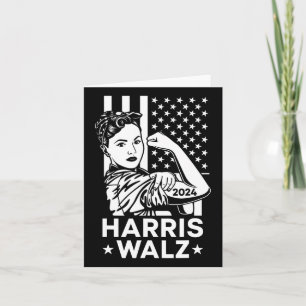 Waltz 2024 Verenigde Staten Vlag Kamala Harris Tim Kaart