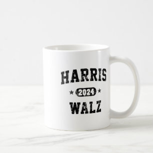 Waltz 2024 Verkiezing Stem Op Kamala Harris Tim Wa Koffiemok