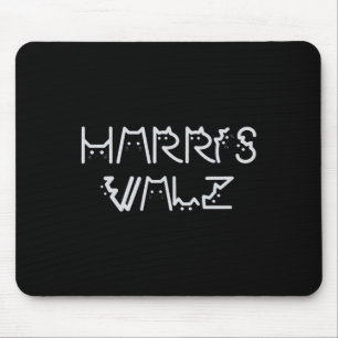 Waltz 2024 Verkiezingen Grappige kat Kamala Harris Muismat