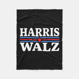 Waltz 2024 Verkiezingen Kamala Harris Tim Waltz 20 Fleece Deken