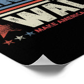 Waltz 2024 Verkiezingen Kamala Harris Tim Waltz 20 Poster (Hoek)