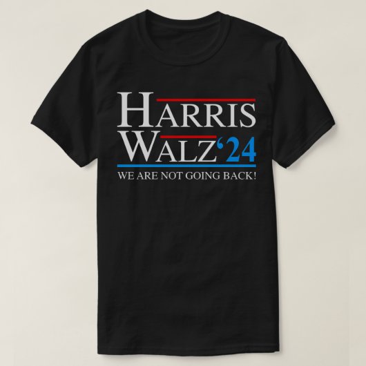 Waltz 2024 Verkiezingen Kamala Tim Walz TShirt (Design voorkant)