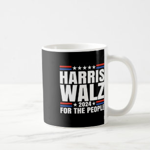 Waltz 2024 voor de mensen Kamala Harris Tim Waltz Koffiemok