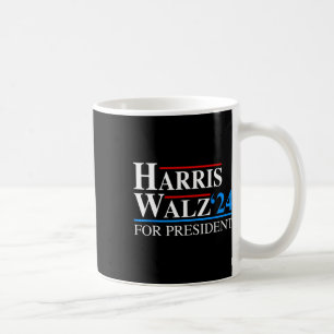 Waltz 2024 VP Vice-President Kamala Harris Tim Wal Koffiemok
