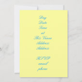 Waltz Ballroom Dancers Tekenen Kaart (Achterkant)