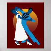 Waltz Dancing Lovers Poster (Voorkant)
