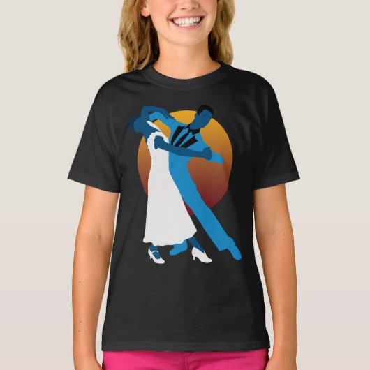Waltz Dancing Lovers T-shirt (Voorkant)
