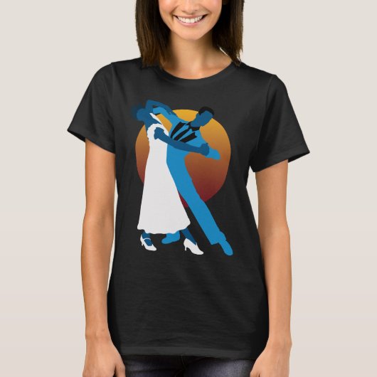 Waltz Dancing Lovers T-shirt (Voorkant)