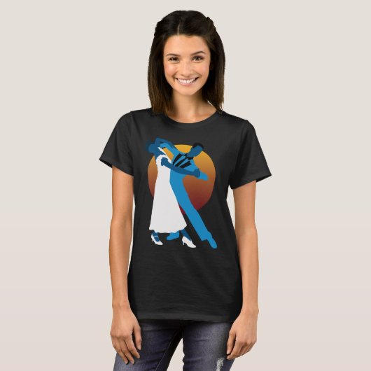 Waltz Dancing Lovers T-shirt (Voorkant volledig)