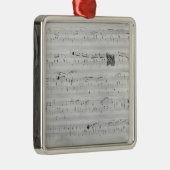 Waltz in F minor Metalen Ornament (Rechts)