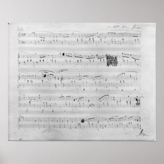 Waltz in F minor Poster (Voorkant)