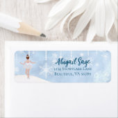 Waltz of the Snowflakes Ballet Nutkraker Address Etiket (Insitu)