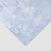 Waltz of the Snowflakes Light Blue Snow Tissuepapier (Detail)
