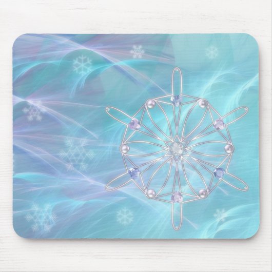 Waltz of the Snowflakes Mousepad Muismat (Voorkant)