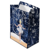 Waltz of the Snowflakes the Nutcracker Ballet Medium Cadeauzakje (Voorkant Gekanteld)