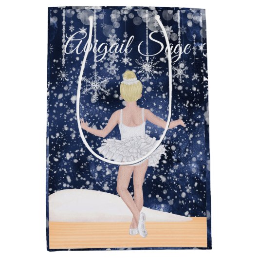 Waltz of the Snowflakes the Nutcracker Ballet Medium Cadeauzakje (Voorkant)
