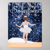 Waltz of the Snowflakes the Nutcracker Ballet Poster (Voorkant)