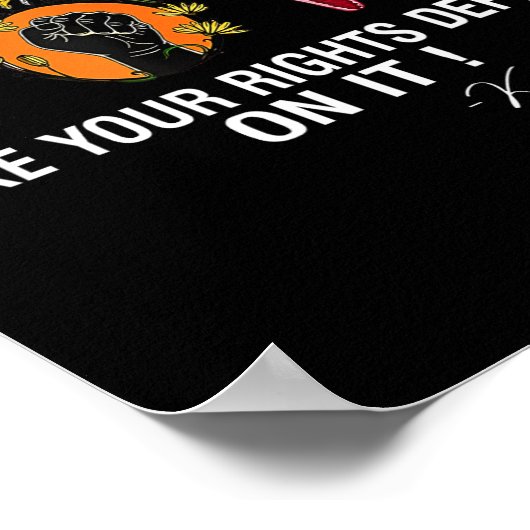 Waltz stemmen alsof je rechten afhankelijk zijn va poster (Hoek)