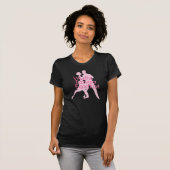 Waltz Tango Foxtrot (WTF?) Black T-shirt (Voorkant volledig)