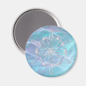 Waltz van de Snowflakes Magnet (Voorkant / Achterkant)