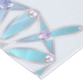 Waltz van de Snowflakes Tablecloth Tafelkleed (Gekanteld)