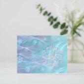 Waltz van het Briefkaart Snowflakes (Staand voorkant)