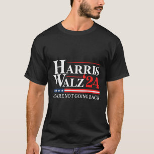 Waltz We gaan niet terug Kamala Harris 2024 1 T-shirt