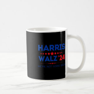 Waltz We gaan niet terug Kamala Harris 2024 Koffiemok