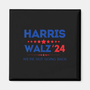 Waltz We gaan niet terug Kamala Harris 2024 Magneet