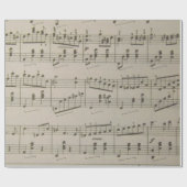 Waltz Wrapping Paper uitvoeren Cadeaupapier (Vlak)