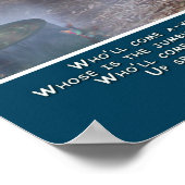 Waltzing Matilda met Banjo Paterson Lyrics en St. Poster (Hoek)