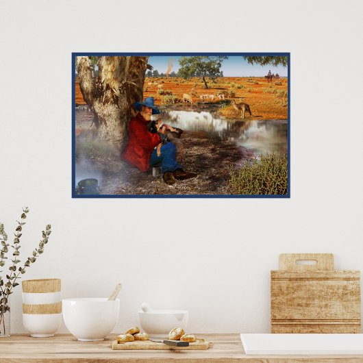 Waltzing Matilda Print (Keuken)