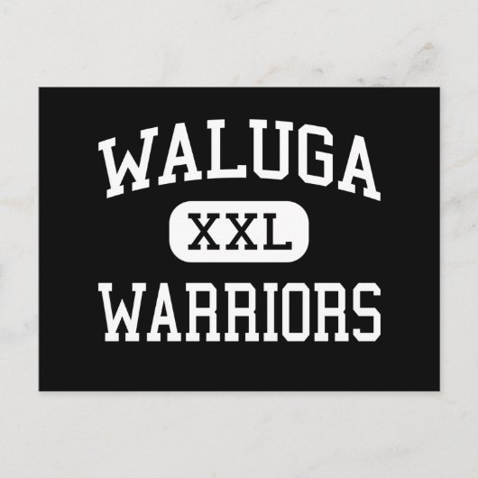Waluga - Warriors - Junior - Lake Oswego Oregon Briefkaart (Voorkant)