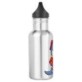 Walvis als brandweerschip met slang waterfles (Links)
