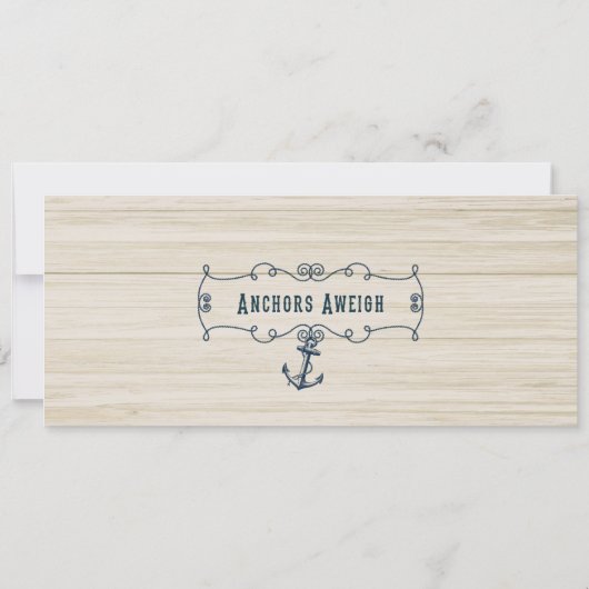  walvis, Baby shower Ticket Invitation Kaart (Achterkant)