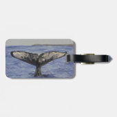 walvis bagagelabel (Achterkant horizontaal)